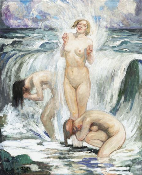 Bathers by Fernand Allard L'Olivier