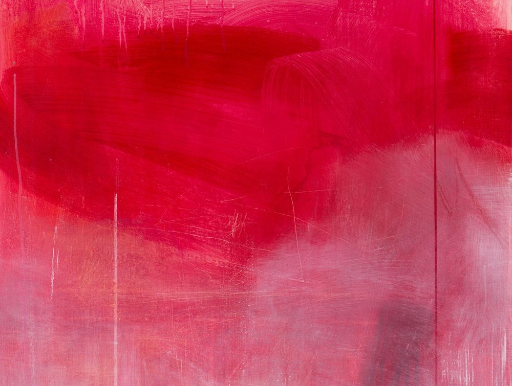 Artwork by Aneta Nowak, Crimson, Made of acrylic/canvas