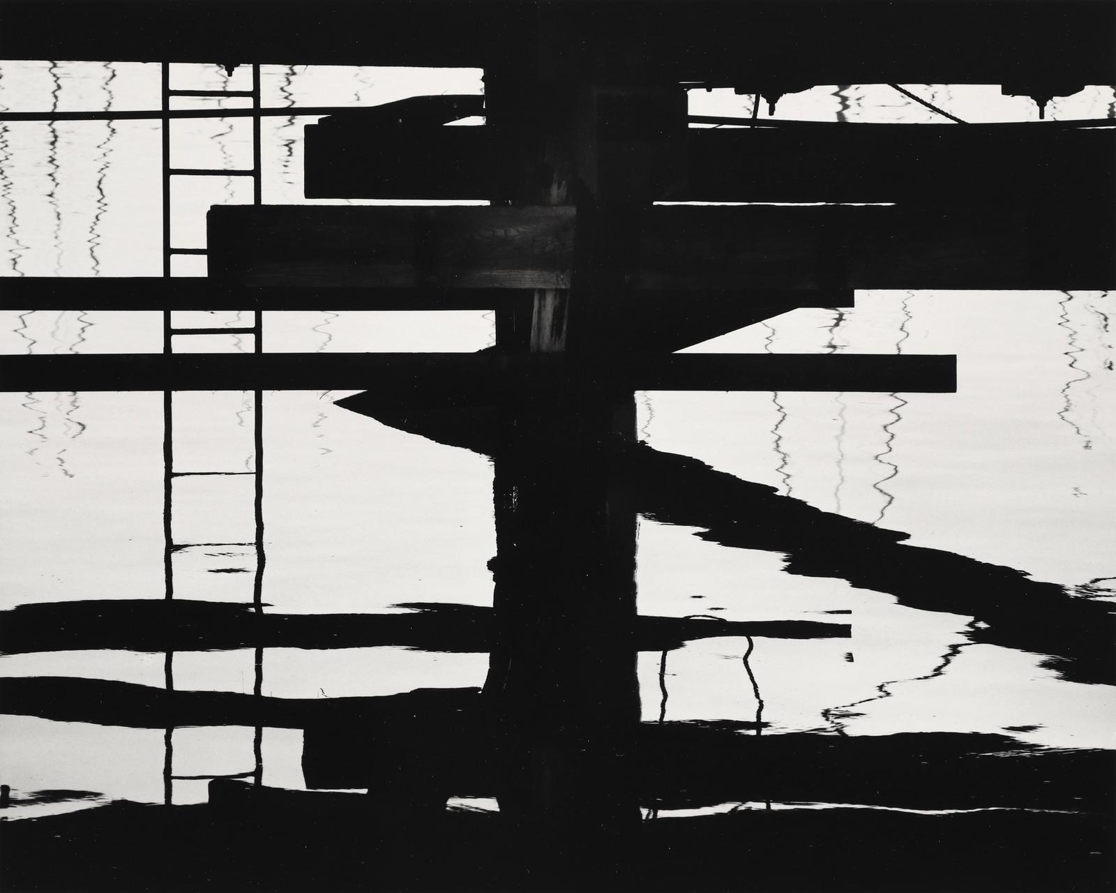 Brett Weston Pier, Moss Landing (1974) MutualArt