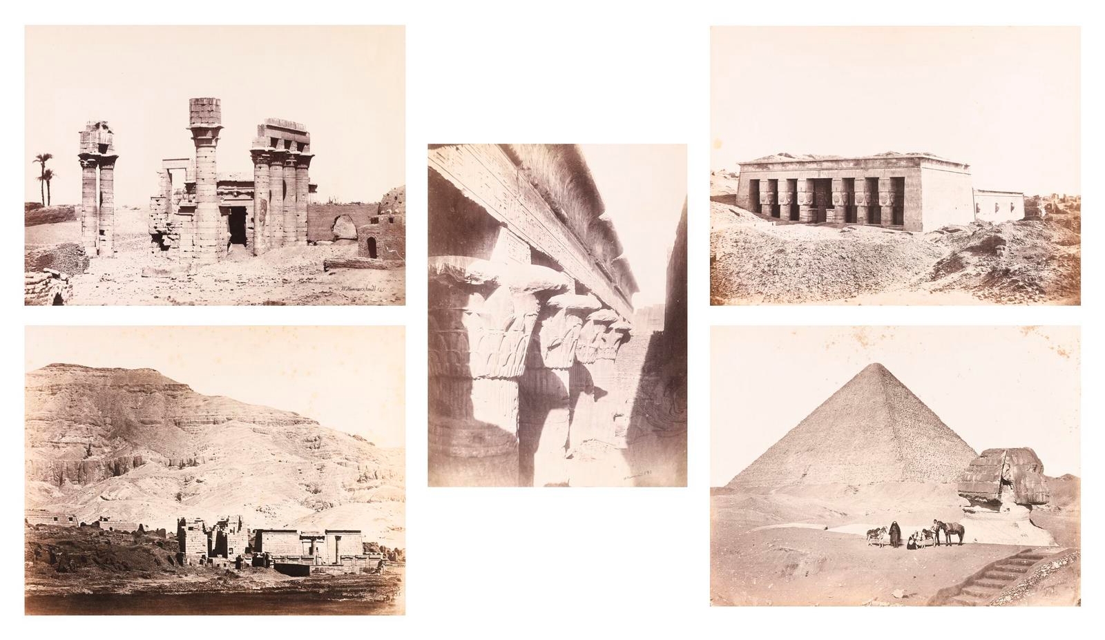 Wilhelm Hammerschmidt The Sphinx and the Great Pyramid of Khufu at