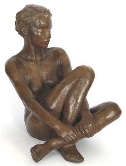 Ruhendes Mädchen - Dorothea von Philipsborn