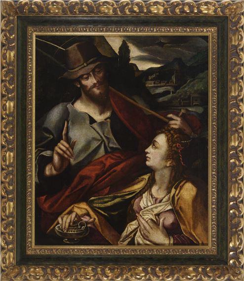 NOLI ME TANGERE by Bartholomeus Spranger, S. XVIII