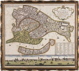 Iconografica rappresentazione della inclita città di Venezia - Heirs Homann