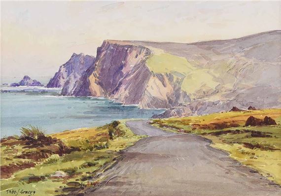 GLEN HEAD, DONEGAL by Theodore James Gracey