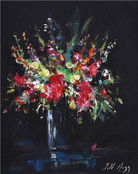 STILL LIFE, FLOWERS by Jill Hogg