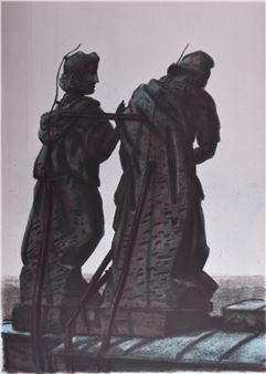 Paar in Sanssouci - Manfred Butzmann