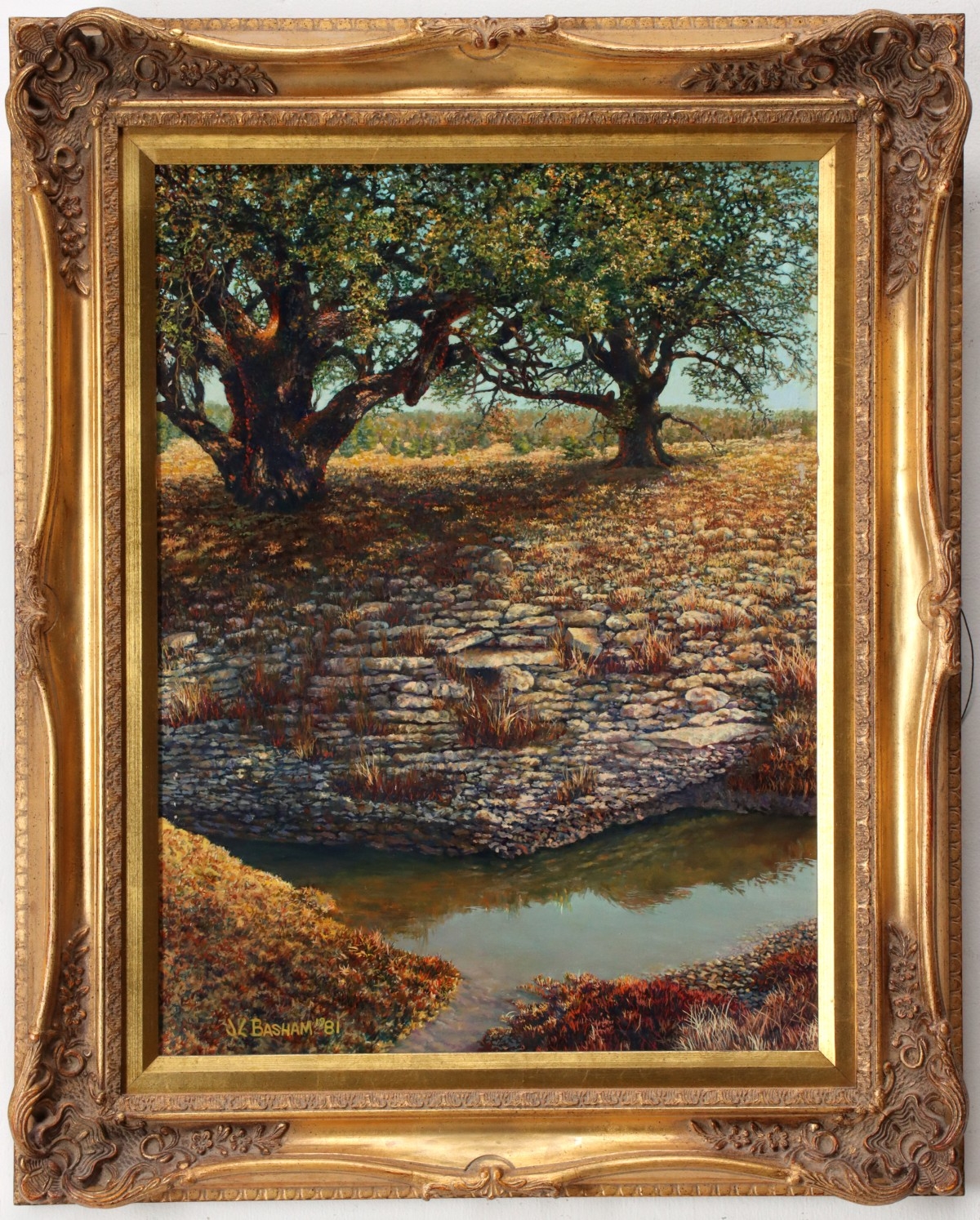 Artwork by James Lowell Basham, Untitled, Made of oil on canvas