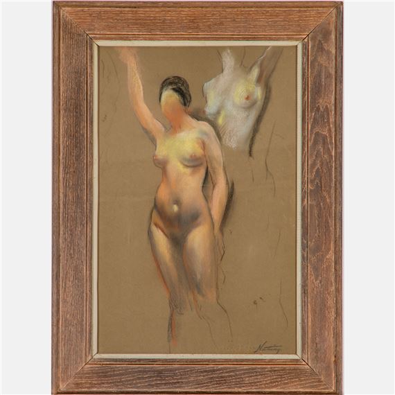 Nude Study by Myron Chester Nutting