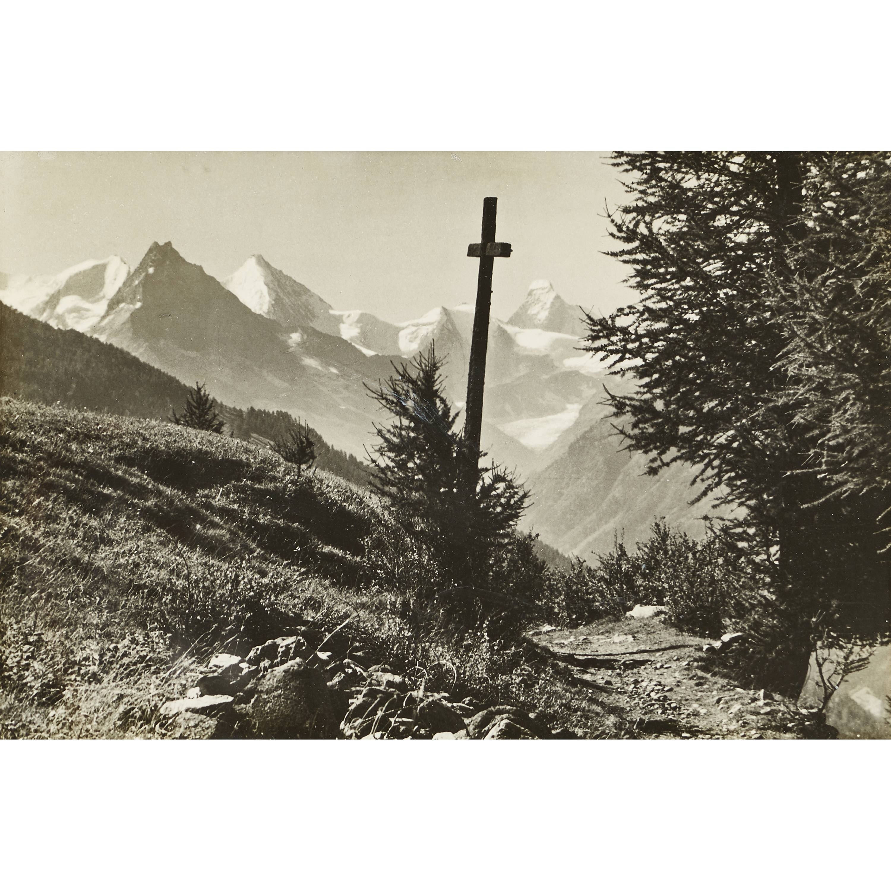 Artwork by Emanuel Gyger, Bei St. Luc, Made of Gelatin silver print