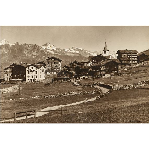 Grechen, Nesthorn, Aletschhorn by Emanuel Gyger