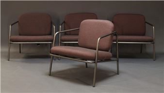 A set of four 'Working Girl' lounge chairs for Dead Good - David Irwin