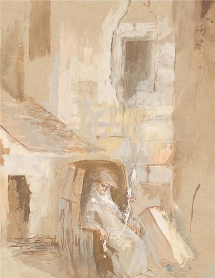 Carabosse in disguise in Act One by Lila De Nobili, 1968