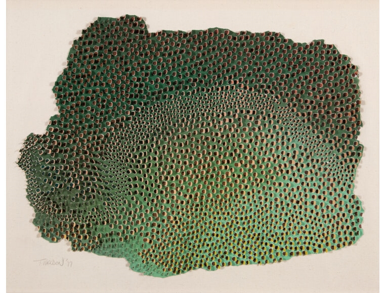 Terry Weldon | Fragmented Textural Field Study 3-31 (1977) | MutualArt
