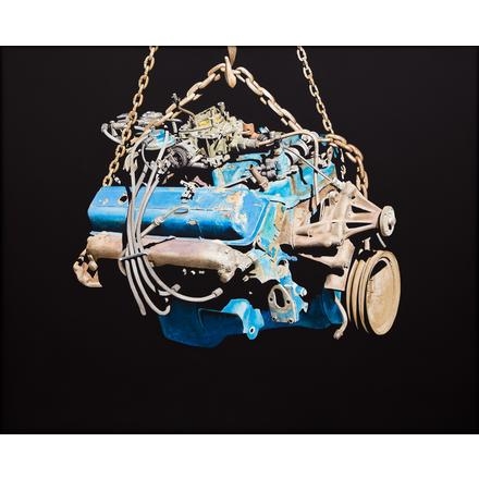 Artwork by Serge Lemonde, MOTEUR, Made of Acrylic on panel