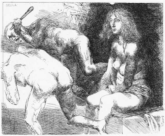 Delila II by Volker Stelzmann, 1977