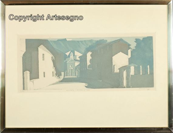 Via Menis in Artegna, ricordo by Mario Micossi