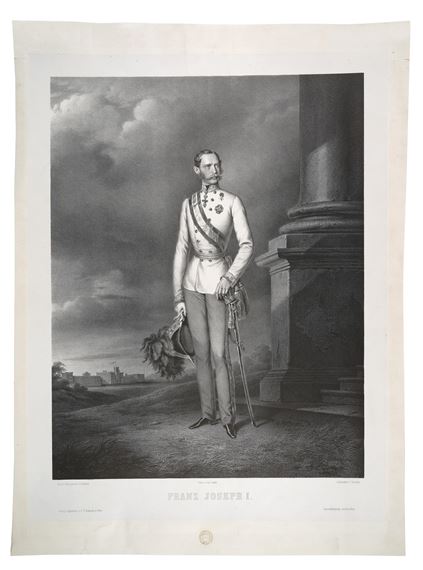 Emperor Francis Joseph I of Austria by Josef Kriehuber, circa 1860