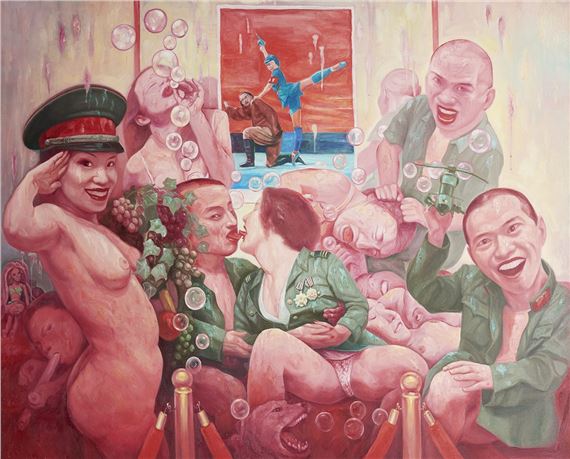 Military Party by Guo Jian