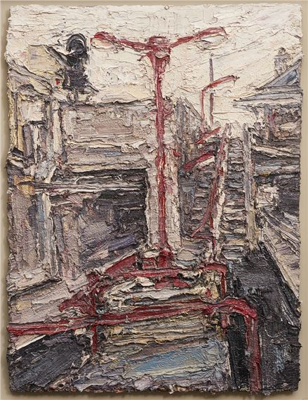 Newtown Station by Nicholas Harding, 1996