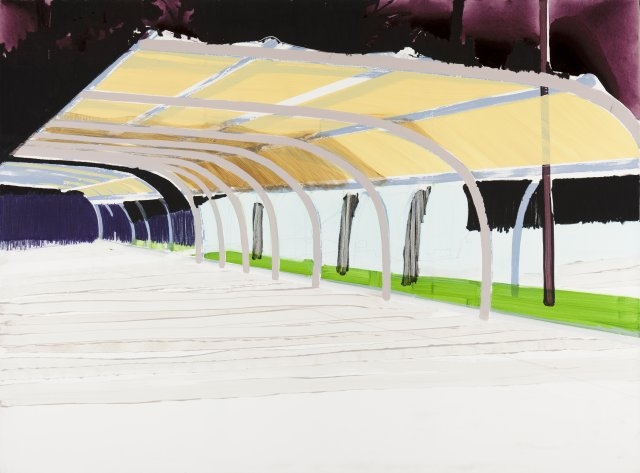 Artwork by Isabel Simões, "Delighted to Feel Terribly", Made of Acrylic on canvas