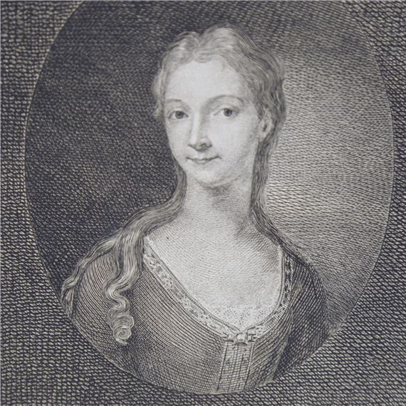 portrait of Mrs Cowper by George Romney, William Blake, 1802