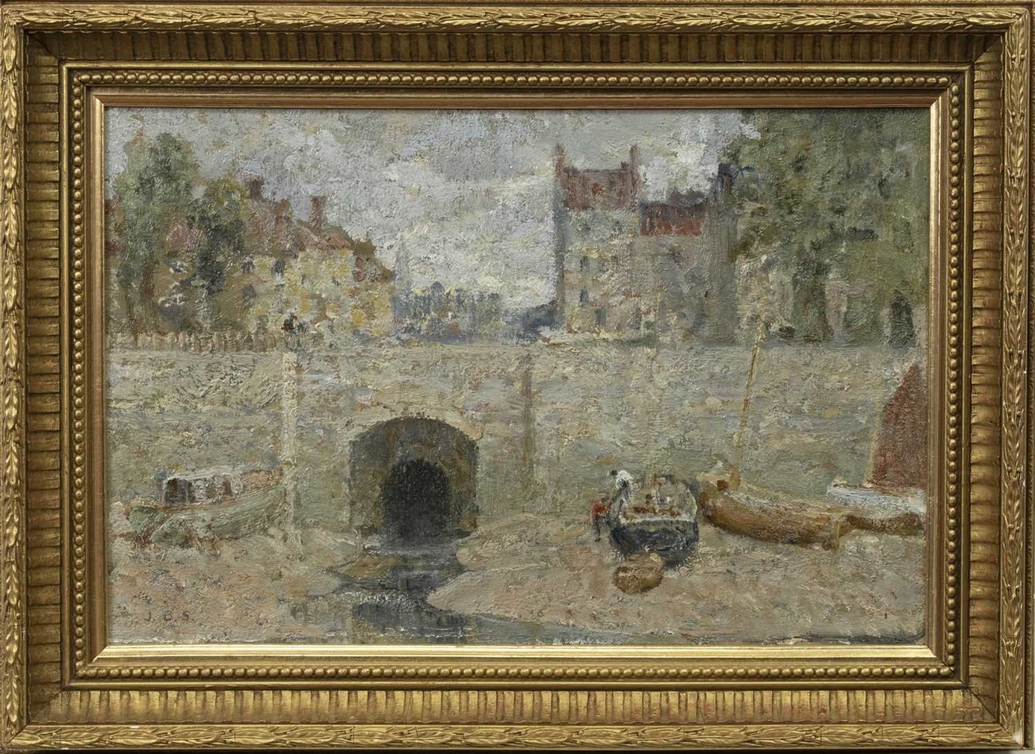 Artwork by John Bulloch Souter, FISHERMEN, Made of oil on panel