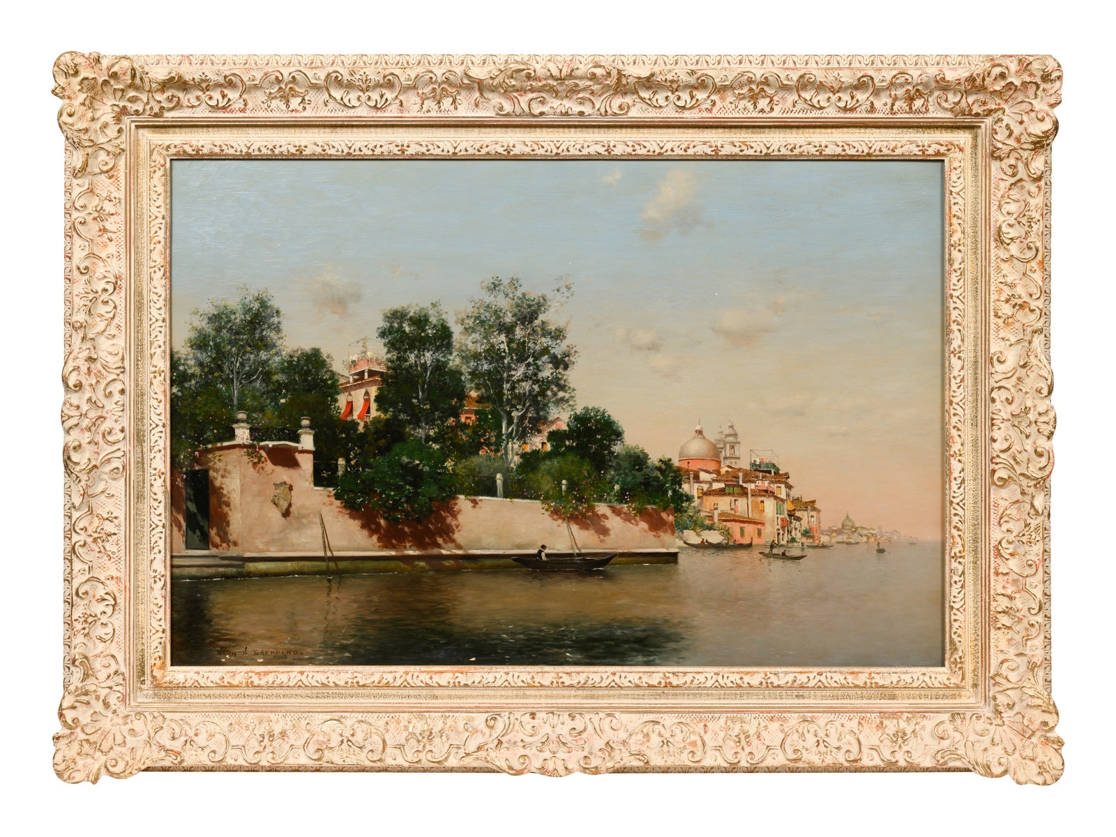 Warren W. Sheppard | Untitled (Venetian Scene) | MutualArt