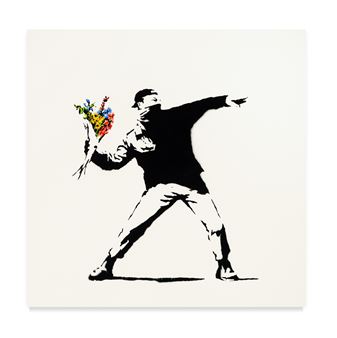 Love is in the Air - Banksy