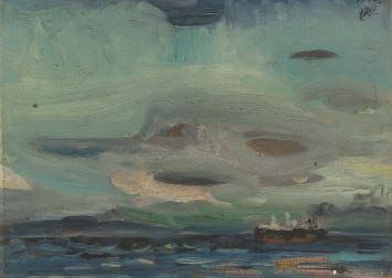 Ocean by Soshichi Takama, 1950