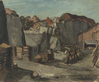 Izu scenery (A) by Genichiro Inokuma, 1933