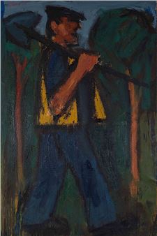 THE BLUE SHOVEL - Michael Kane