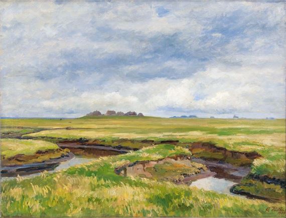 Autumn at a Holm by Amelie Ruths, 1949