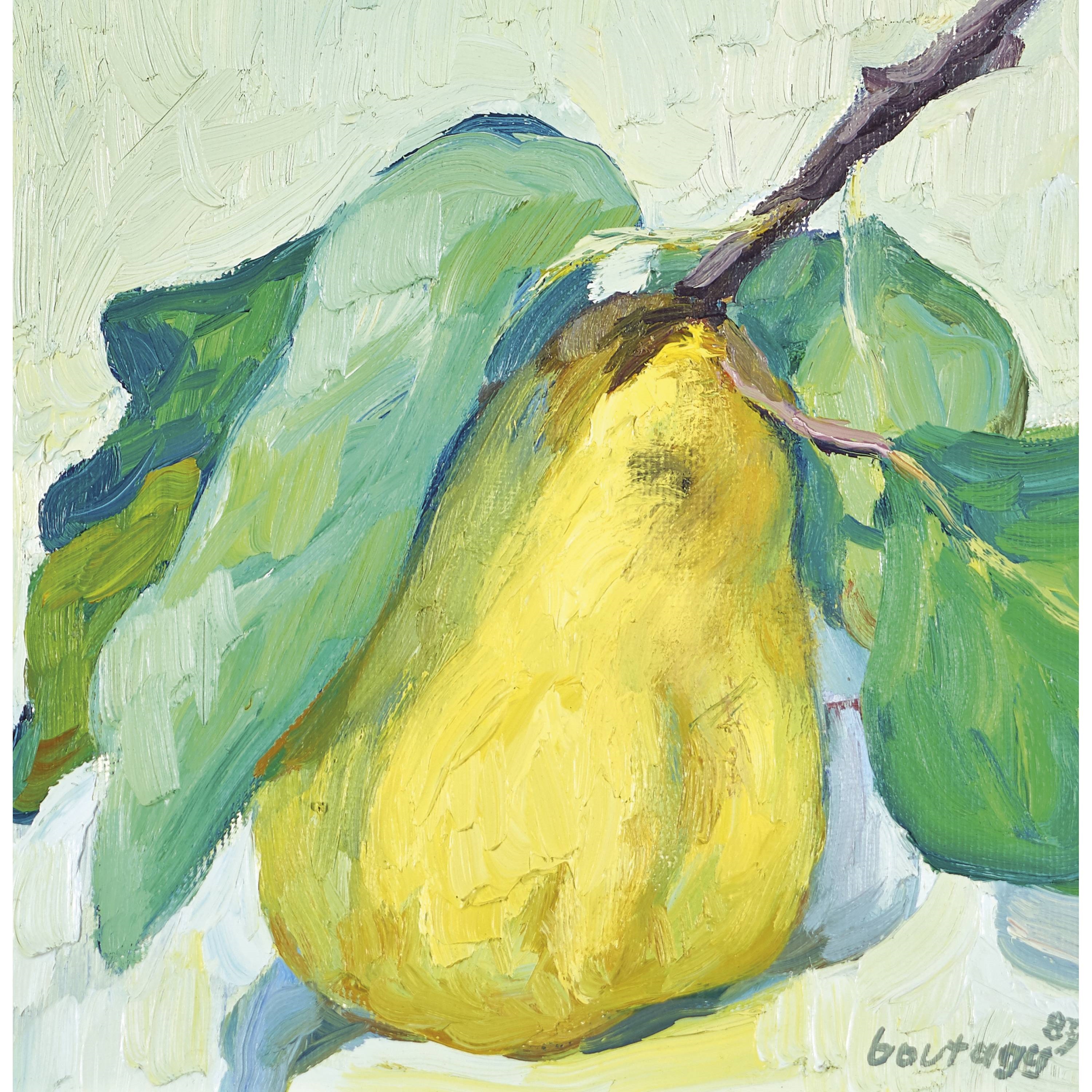 Artwork by Henri Pilet / Boutagy, La poire, Made of oil on canvas