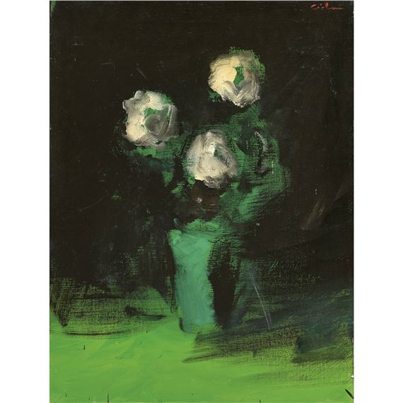 Nature morte aux fleurs by Mircea Ciobanu