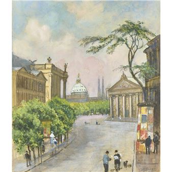 Ansicht von Berlin - Alfred Heide