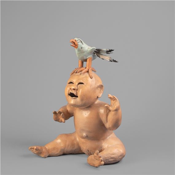 Baby and Bird by Joe Mariscal, 1980