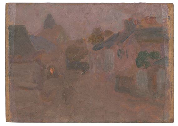 Buildings at Dusk II by E. Phillips Fox