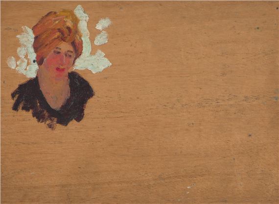 Study of a Girl by E. Phillips Fox