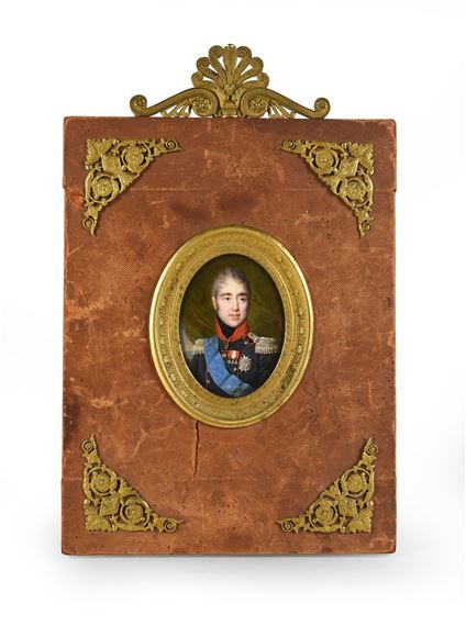 Portrait of King Charles X (1757-1836) by Daniel Saint