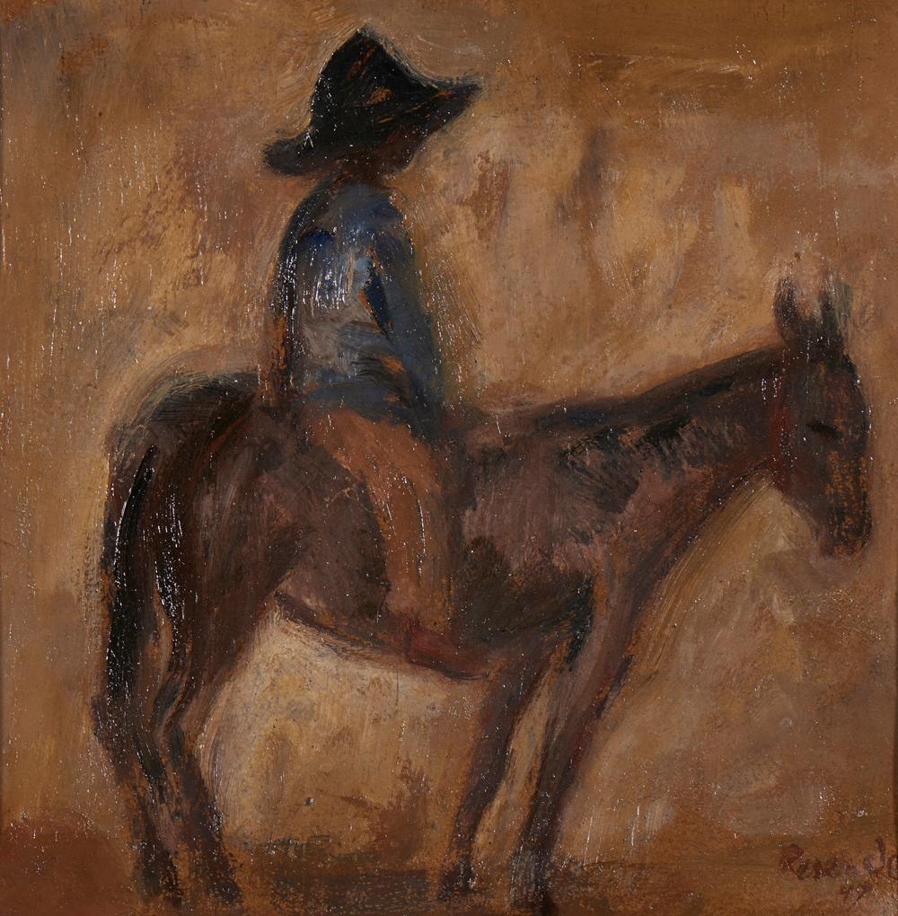 Artwork by Júlio Resende, Untitled, Made of Oil on cardboard