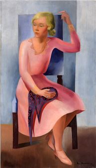 Sitzende - Elna Heiberg Bendixen