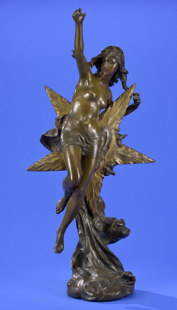 Artwork by Jean-Baptiste Germain, Die Sternengöttin, Made of bronze