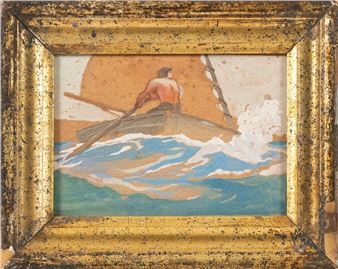 Small sailboat. - Ralph J. Mutter