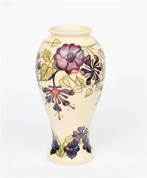 Moorcroft Enamels Willow Fen 146 Vase By Rachel Bishop 