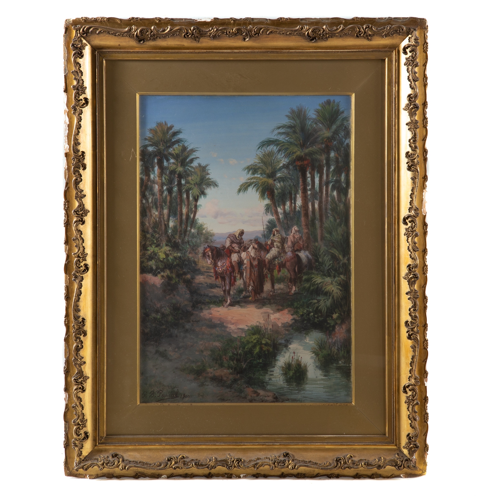 Paul B. Pascal | At an Oasis | MutualArt