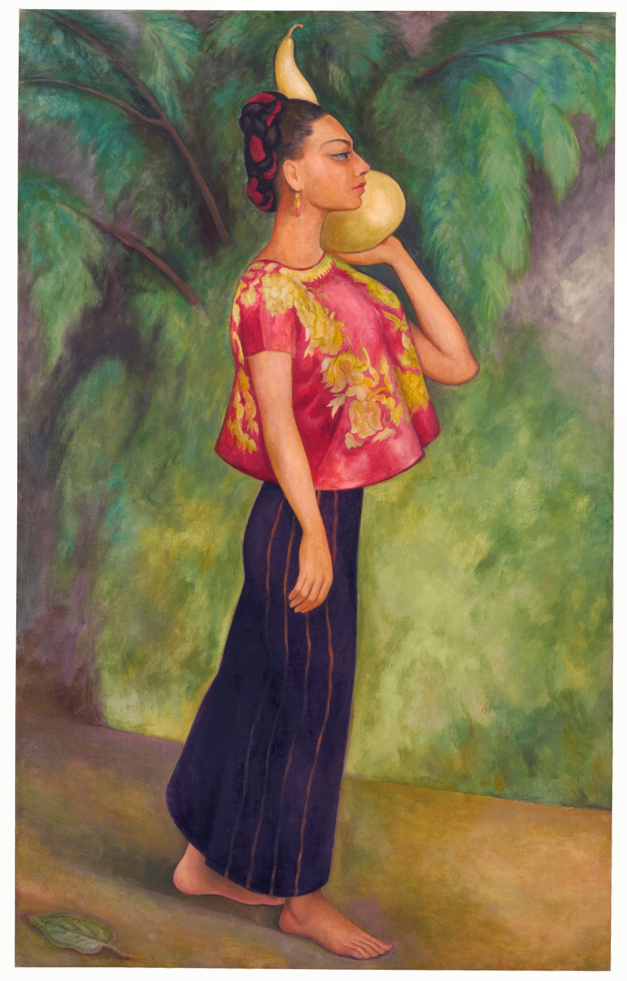 Diego Rivera RETRATO DE LA ACTRIZ MATILDE PALOU (1951) MutualArt