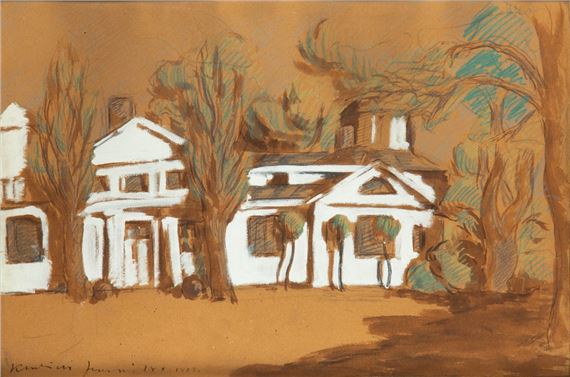 The mansion in Frascati by Jeremi Kubicki, 1929