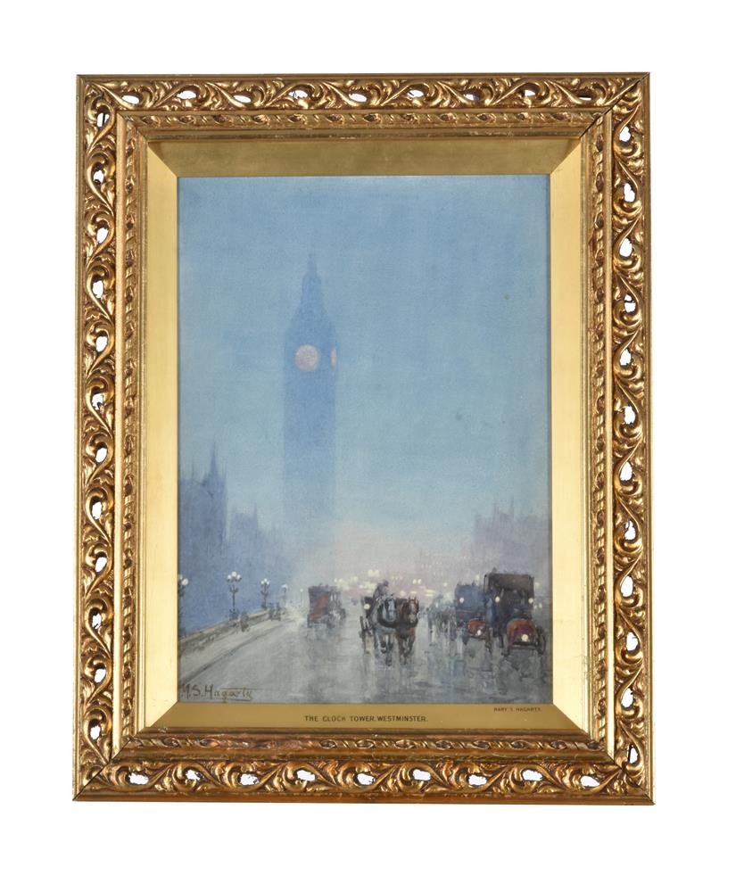 Artwork by Mary S. Hagarty, The Clock Tower, Westminster, Made of Watercolour and bodycolour