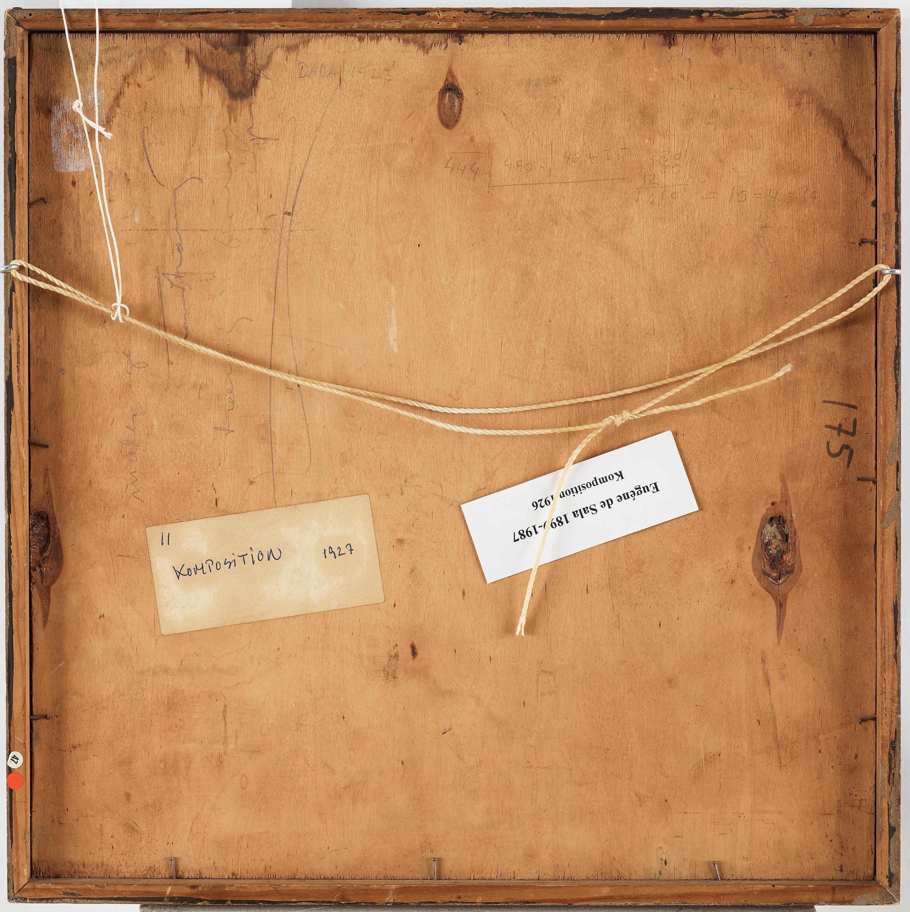 Artwork by Eugéne de Sala, Composition, Made of Panel