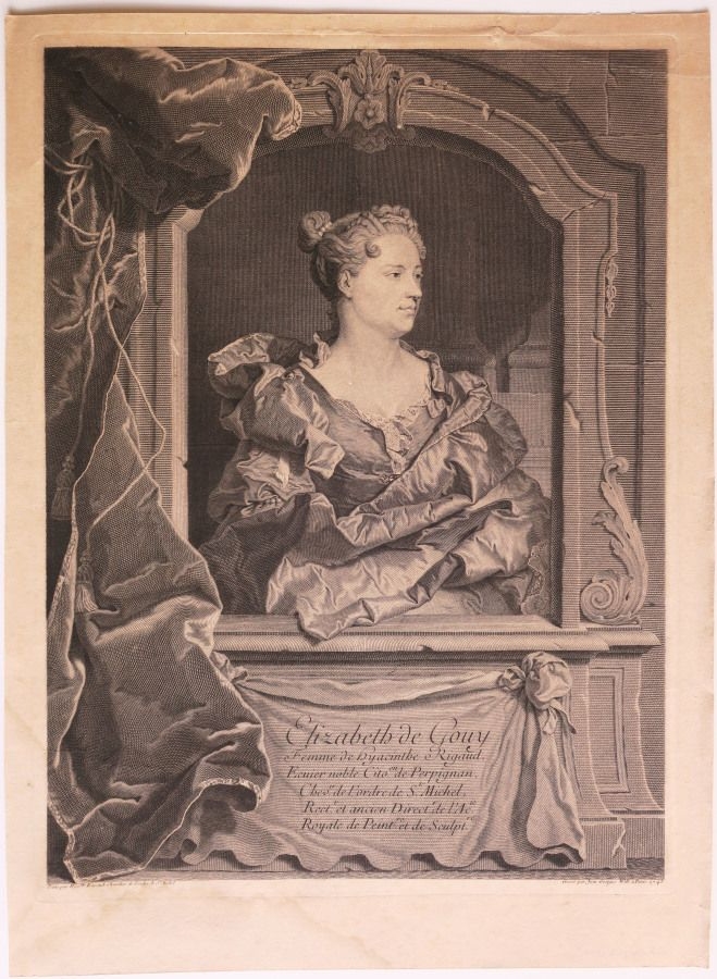 Hyacinthe Rigaud | PORTRAIT of Elizabeth de GOUY, Wife of Hyacinthe ...